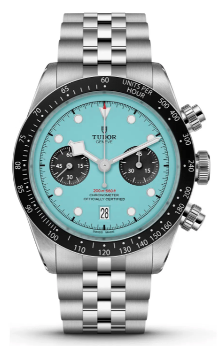 Tudor Black Bay Chrono Flamingo Blue M79360N-0024 Replica Watch